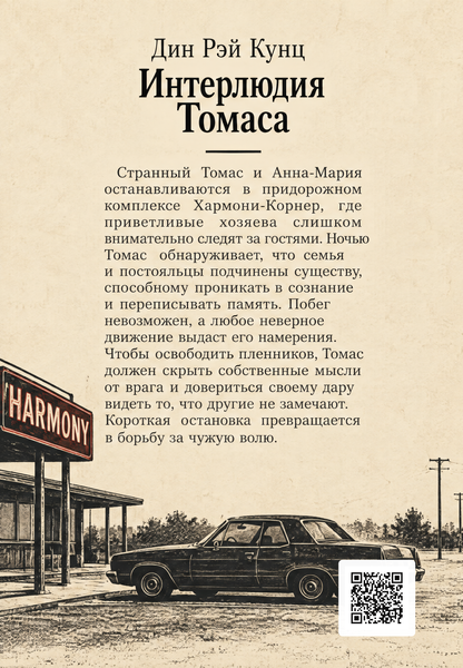 Книга &laquo;Інтерлюдія Томаса&raquo; &mdash; обкладинка
