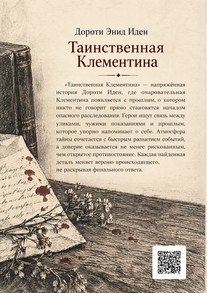 Книга &laquo;Таємнича Клементина&raquo; &mdash; обкладинка