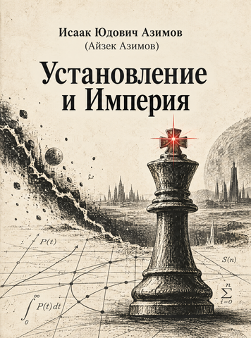 Книга &laquo;Фундація та Імперія&raquo; &mdash; обкладинка