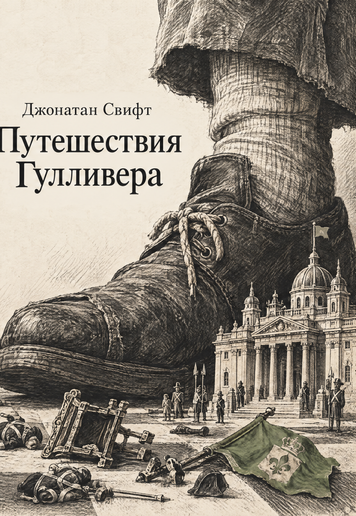 Книга &laquo;Мандри Ґуллівера&raquo; &mdash; обкладинка