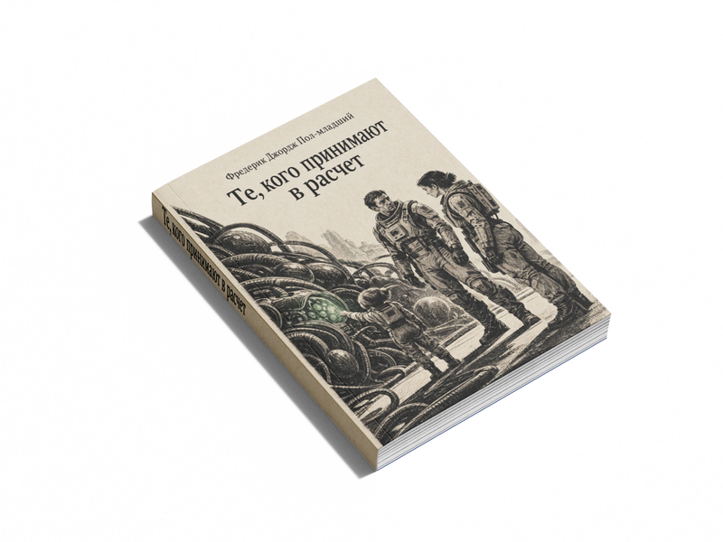 Книга &laquo;Те, кого принимают в расчет&raquo; &mdash; обложка