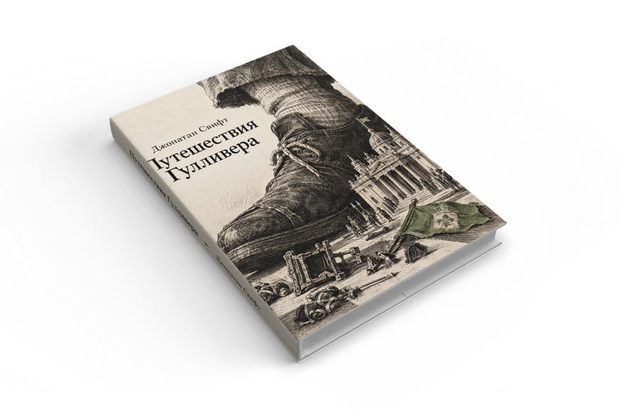 Книга &laquo;Мандри Ґуллівера&raquo; &mdash; обкладинка