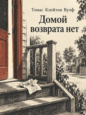 Книга &laquo;Додому вороття немає&raquo; &mdash; обкладинка