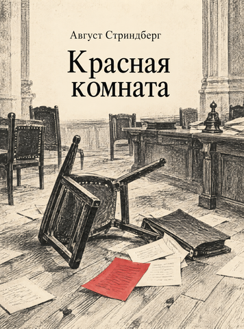 Книга &laquo;Красная комната&raquo; &mdash; обложка