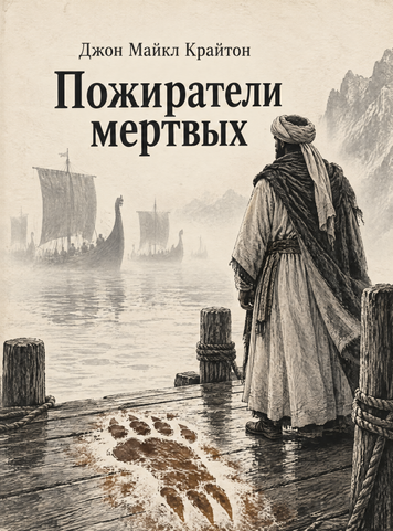 Книга &laquo;Пожиратели мертвых&raquo; &mdash; обложка