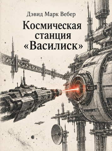 Книга &laquo;Космическая станция &laquo;Василиск&raquo;&raquo; &mdash; обложка