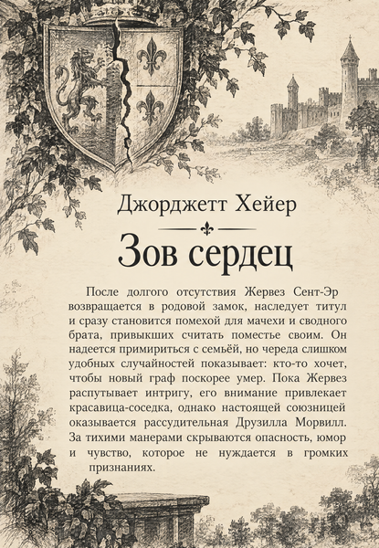 Книга &laquo;Зов сердец&raquo; &mdash; обложка