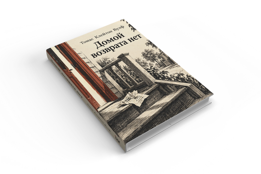 Книга &laquo;Додому вороття немає&raquo; &mdash; обкладинка