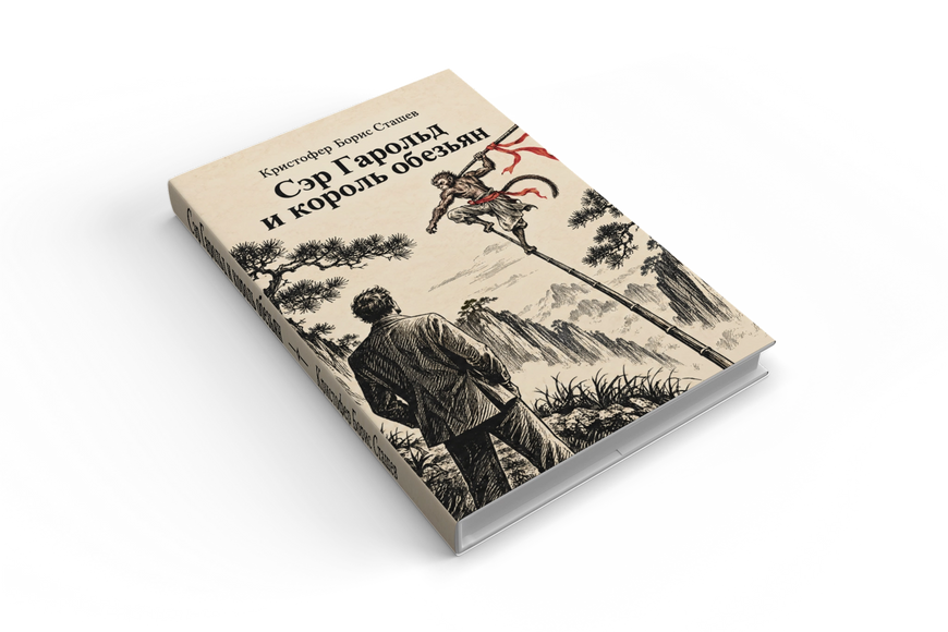 Книга &laquo;Сер Гарольд і король мавп&raquo; &mdash; обкладинка