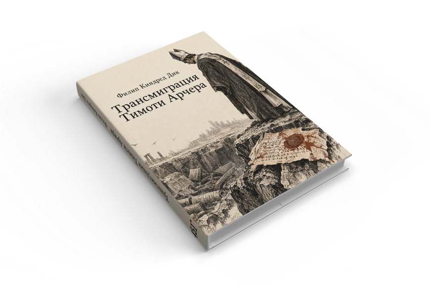 Книга &laquo;Трансміграція Тімоті Арчера&raquo; &mdash; обкладинка