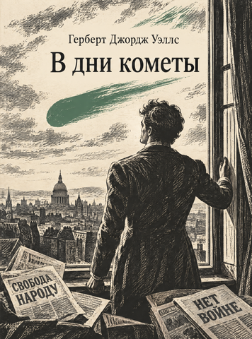 Книга &laquo;У дні комети&raquo; &mdash; обкладинка