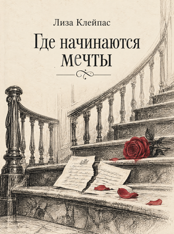 Книга &laquo;Где начинаются мечты&raquo; &mdash; обложка