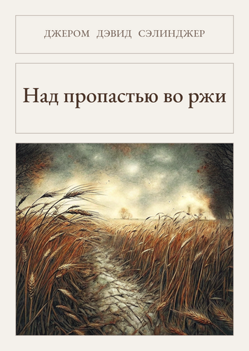 Книга &laquo;Над прірвою у житі, М'яка обкладинка, російською&raquo; &mdash; обкладинка