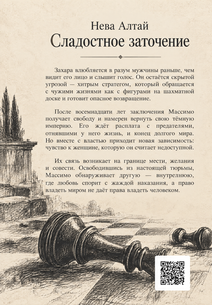 Книга &laquo;Солодке ув'язнення&raquo; &mdash; обкладинка