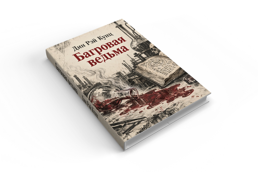 Книга &laquo;Багряна відьма&raquo; &mdash; обкладинка