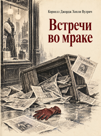 Книга &laquo;Встречи во мраке&raquo; &mdash; обложка