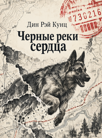 Книга &laquo;Черные реки сердца&raquo; &mdash; обложка