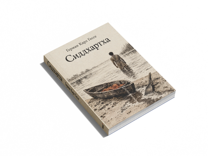 Книга &laquo;Сіддгартха&raquo; &mdash; обкладинка