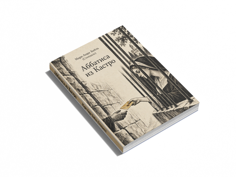 Книга &laquo;Абатиса з Кастро&raquo; &mdash; обкладинка