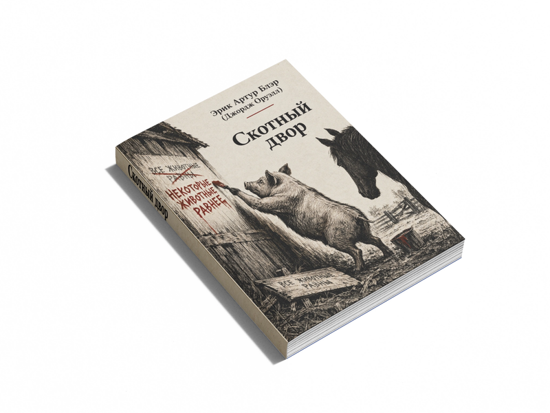Книга &laquo;Колгосп тварин&raquo; &mdash; обкладинка