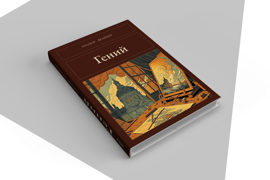 Книга &laquo;Гений, Тверда палітурка, російською&raquo; &mdash; обложка