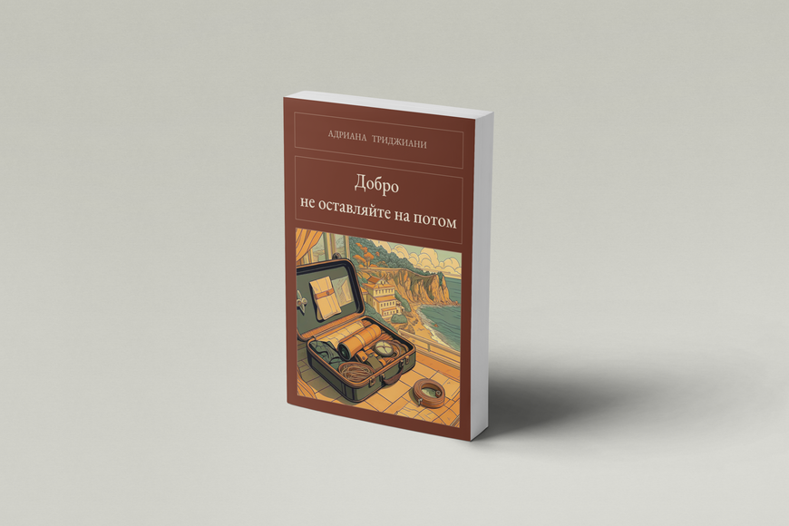 Книга &laquo;Добро не залишайте на потім, М'яка обкладинка, російською&raquo; &mdash; обкладинка