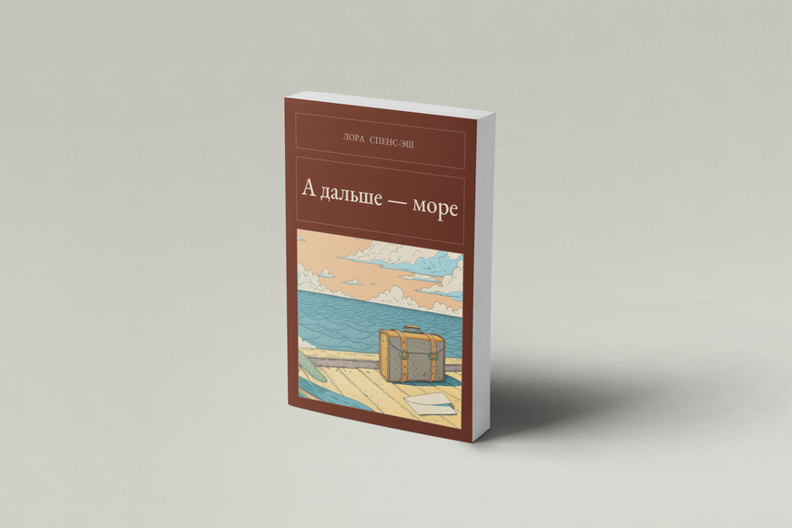 Книга &laquo;А далі &mdash; море, М'яка обкладинка, російською&raquo; &mdash; обкладинка