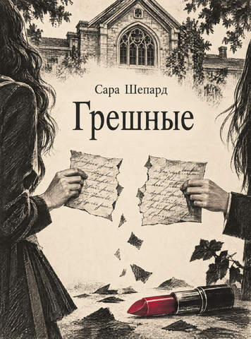 Книга &laquo;Грешные&raquo; &mdash; обложка