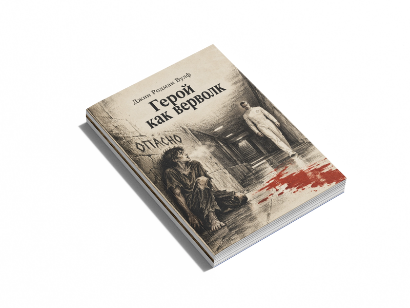 Книга &laquo;Герой як вовкулака&raquo; &mdash; обкладинка