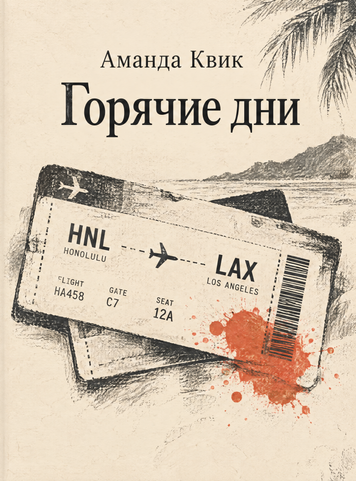 Книга &laquo;Горячие дни&raquo; &mdash; обложка