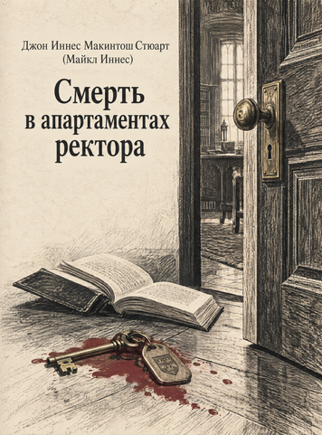Книга &laquo;Смерть у ректорській резиденції&raquo; &mdash; обкладинка