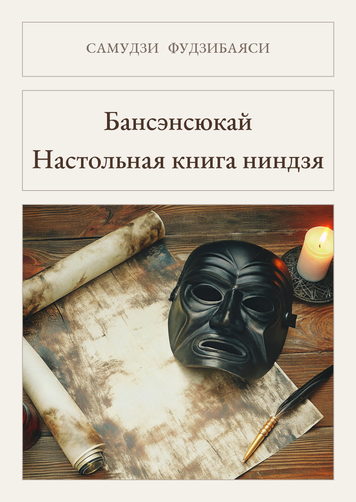 Книга &laquo;Бансенсюкай. Настільна книга ніндзя, М'яка обкладинка, російською&raquo; &mdash; обкладинка
