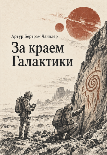 Книга &laquo;За краем Галактики&raquo; &mdash; обложка