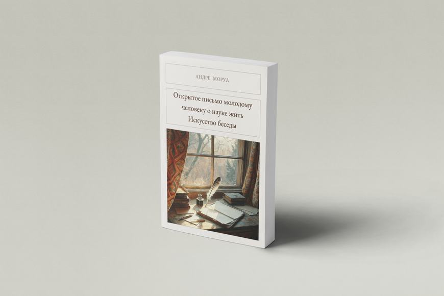 Книга &laquo;Открытое письмо молодому человеку о науке жить. Искусство беседы, М'яка обкладинка, російською&raquo; &mdash; обложка