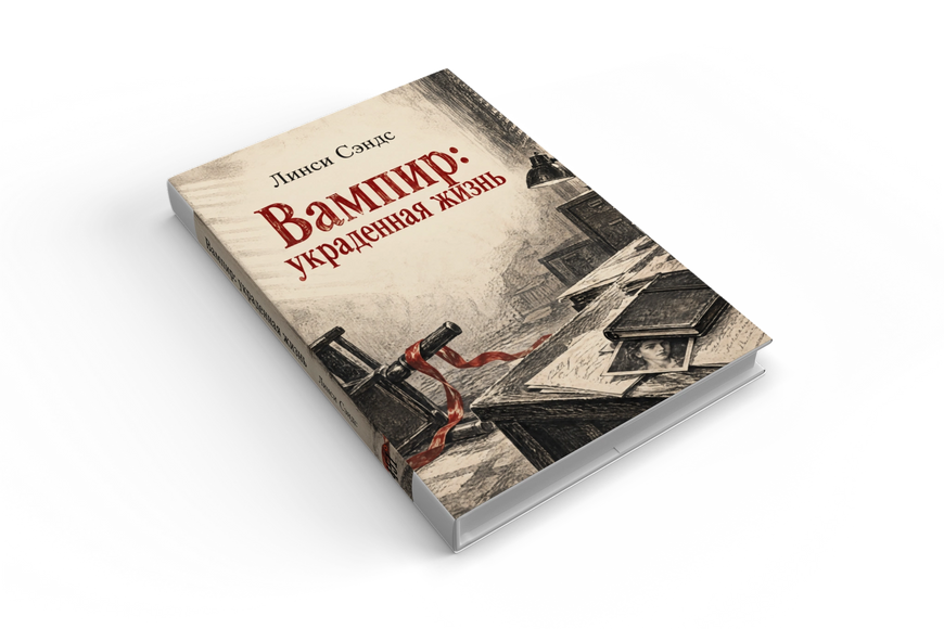 Книга &laquo;Вампир: украденная жизнь&raquo; &mdash; обложка