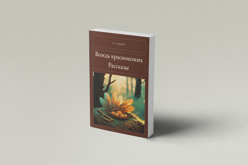 Книга &laquo;Вождь червоношкірих. Оповідання, М'яка обкладинка, російською&raquo; &mdash; обкладинка