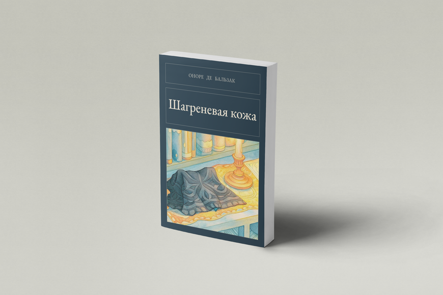 Книга &laquo;Шагреневая кожа, М'яка обкладинка, російською&raquo; &mdash; обложка