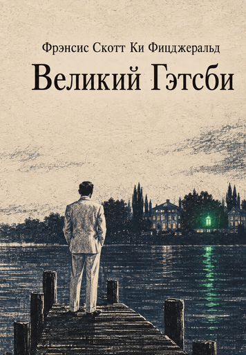 Книга &laquo;Великий Гэтсби&raquo; &mdash; обложка