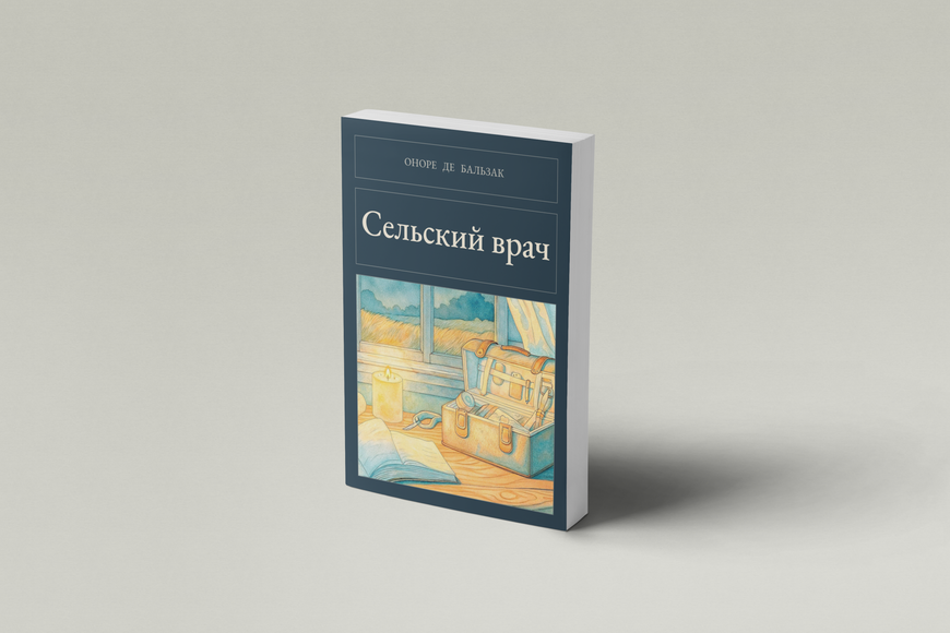 Книга &laquo;Сільський лікар, М'яка обкладинка, російською&raquo; &mdash; обкладинка
