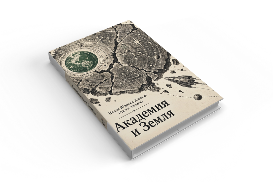 Книга &laquo;Академия и Земля&raquo; &mdash; обложка