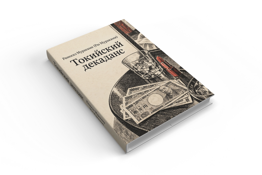 Книга &laquo;Токійський декаданс&raquo; &mdash; обкладинка