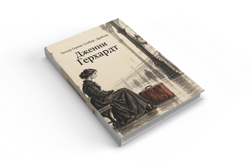 Книга &laquo;Дженні Герхардт&raquo; &mdash; обкладинка