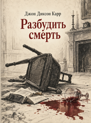 Книга &laquo;Розбудити смерть&raquo; &mdash; обкладинка