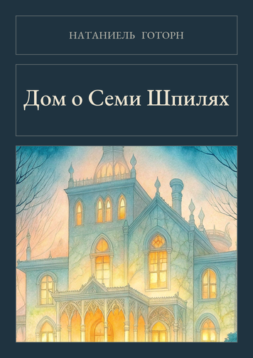 Книга &laquo;Дім про Сім Шпилів, М'яка обкладинка, російською&raquo; &mdash; обкладинка
