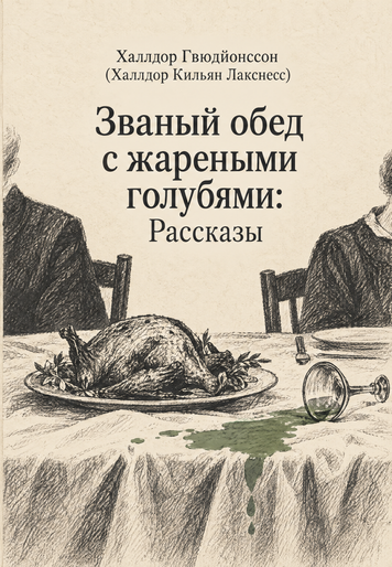 Книга &laquo;Звана вечеря зі смаженими голубами&raquo; &mdash; обкладинка
