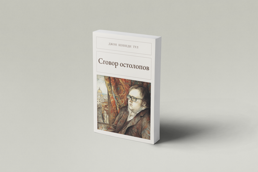 Книга &laquo;Змова недоумків, М'яка обкладинка, російською&raquo; &mdash; обкладинка