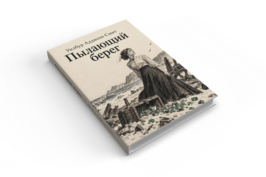 Книга &laquo;Палаючий берег&raquo; &mdash; обкладинка