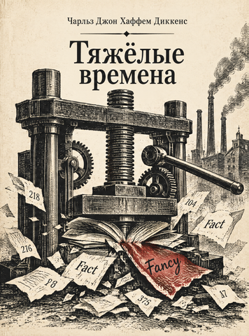 Книга &laquo;Важкі часи&raquo; &mdash; обкладинка