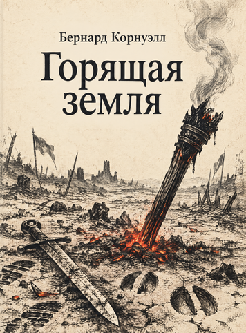 Книга &laquo;Палаюча земля&raquo; &mdash; обкладинка