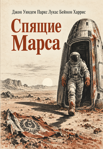 Книга &laquo;Спящие Марса&raquo; &mdash; обложка